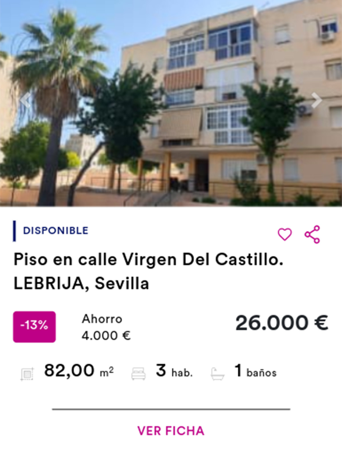 Piso en Haya por 26.000 euros