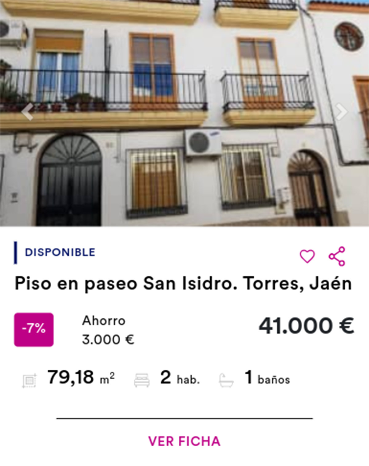 Piso en Haya por 41.000 euros