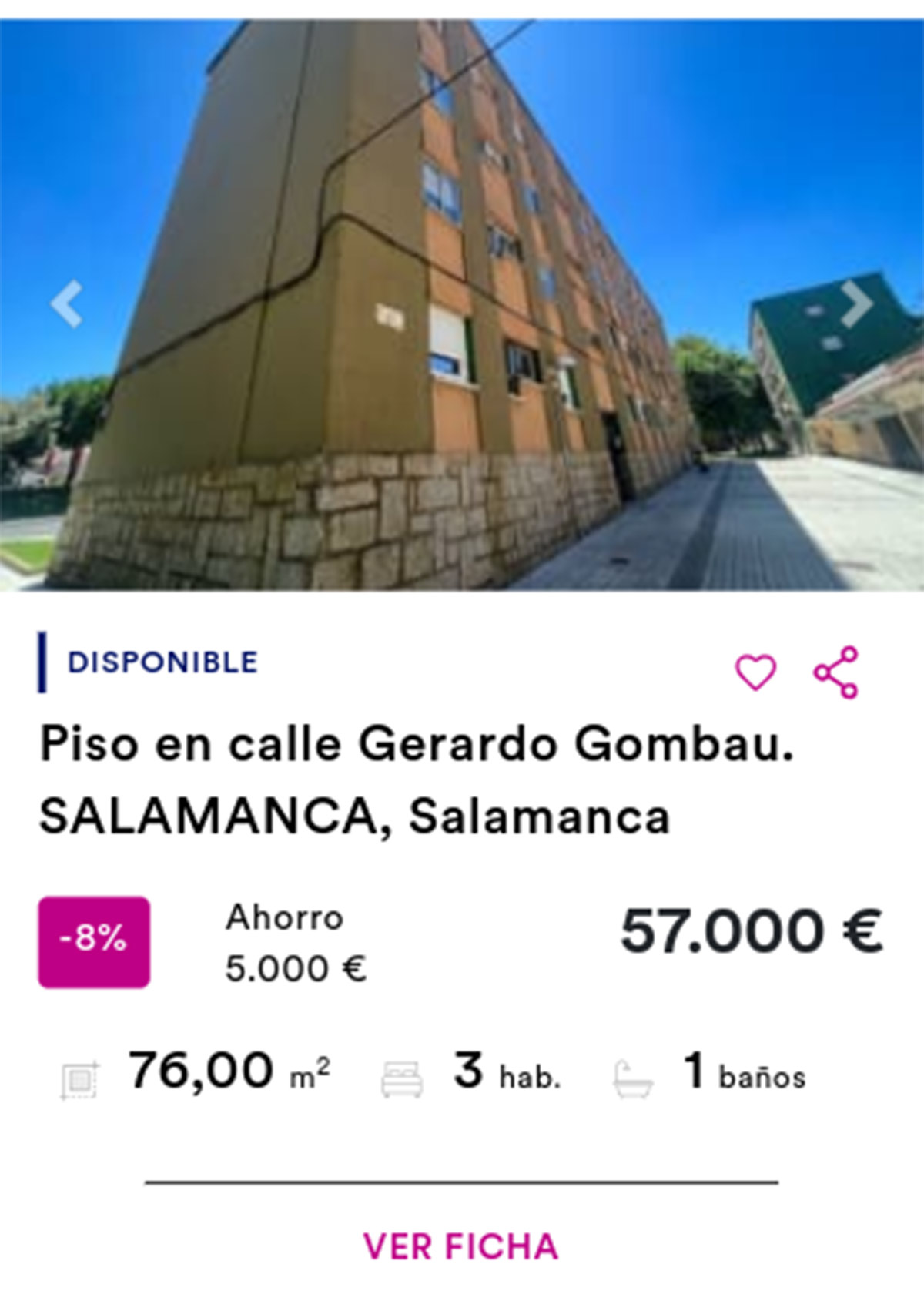 Piso en Haya por 57.000 euros