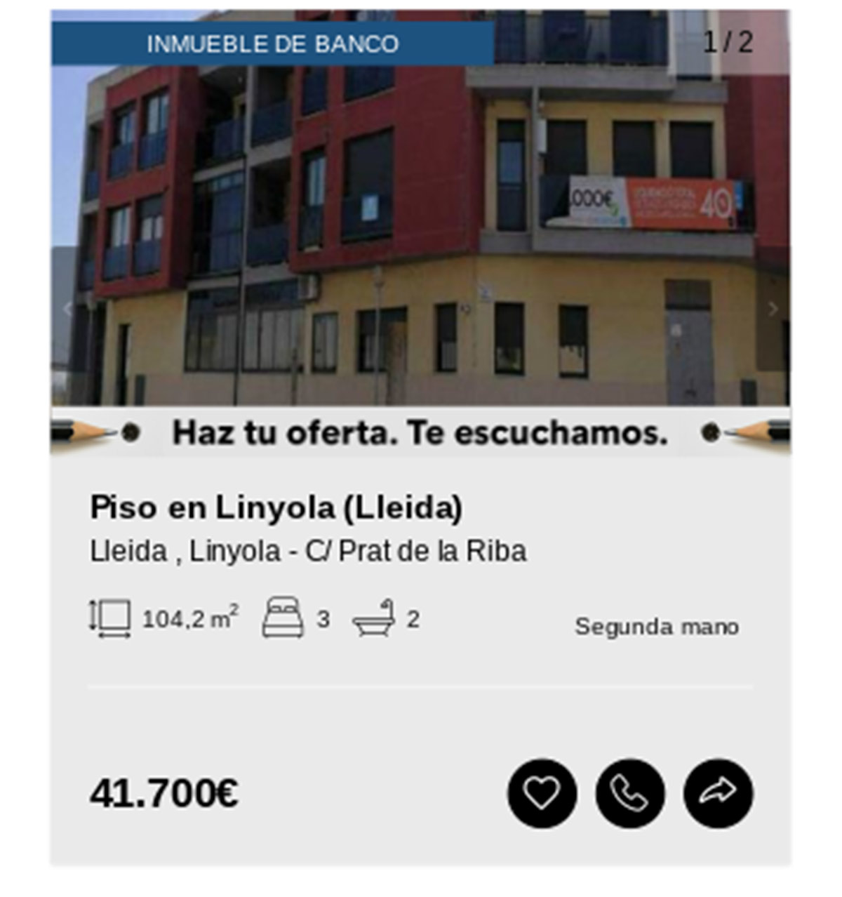 Piso en Solvia con garaje por 41.700 euros