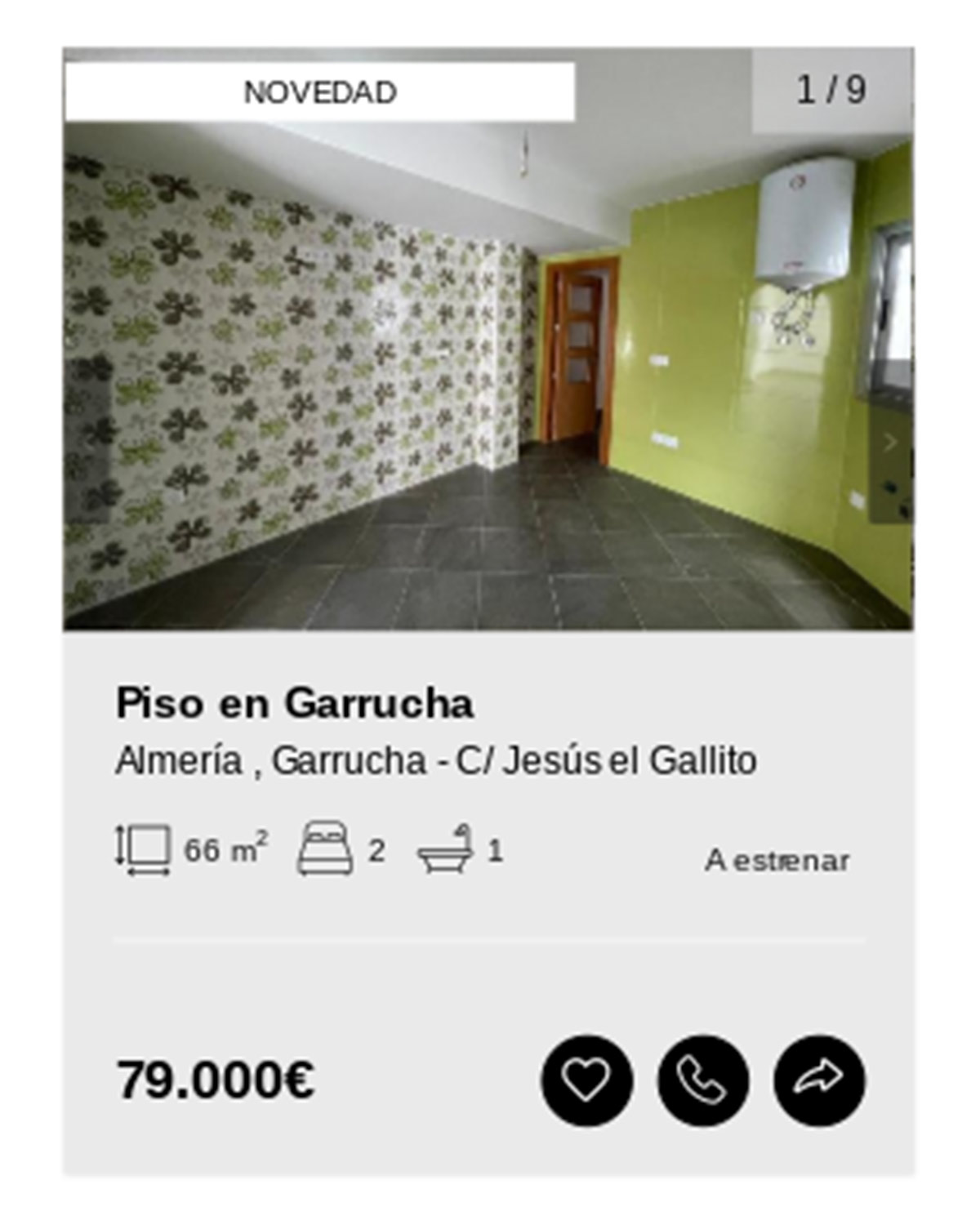 Pisos de Solvia por 79.000 euros