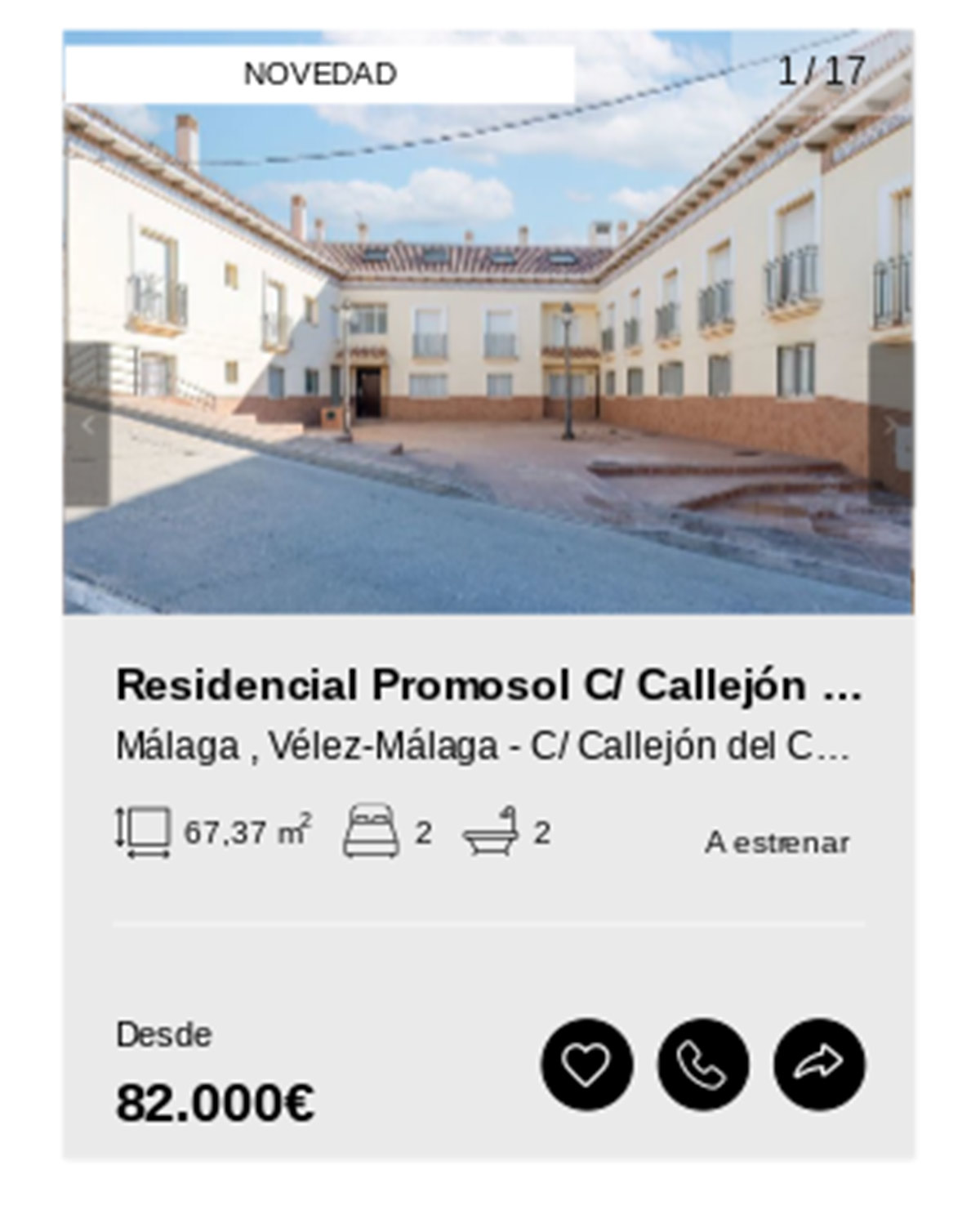 Pisos de Solvia por 82.000 euros