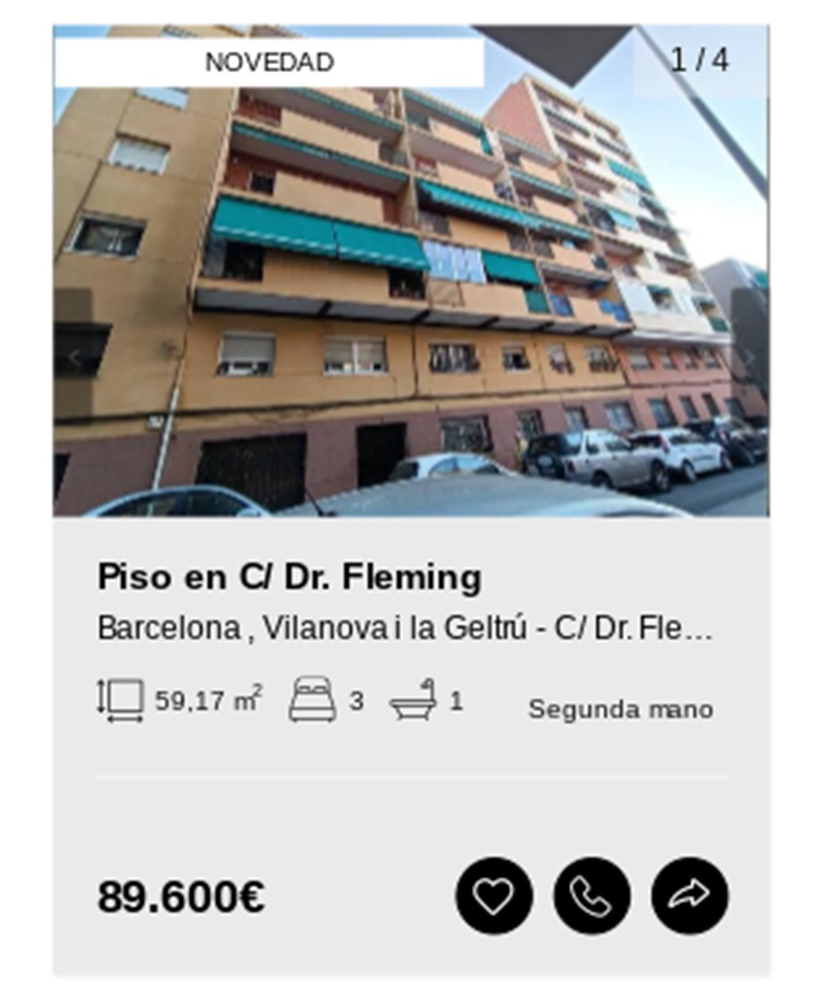 Pisos de Solvia por 89.000 euros