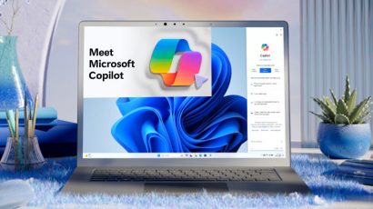 Ordenador Windows con Microsoft Copilot Pro.