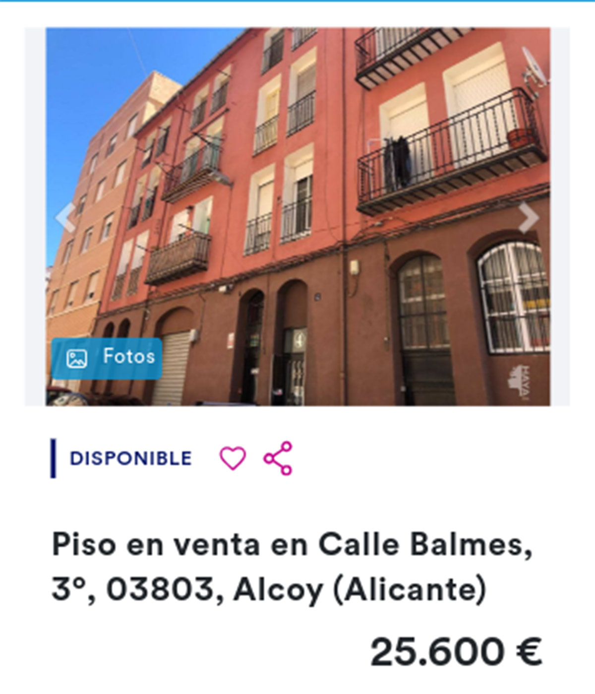 Piso en pueblos de Haya por 25.900 euros