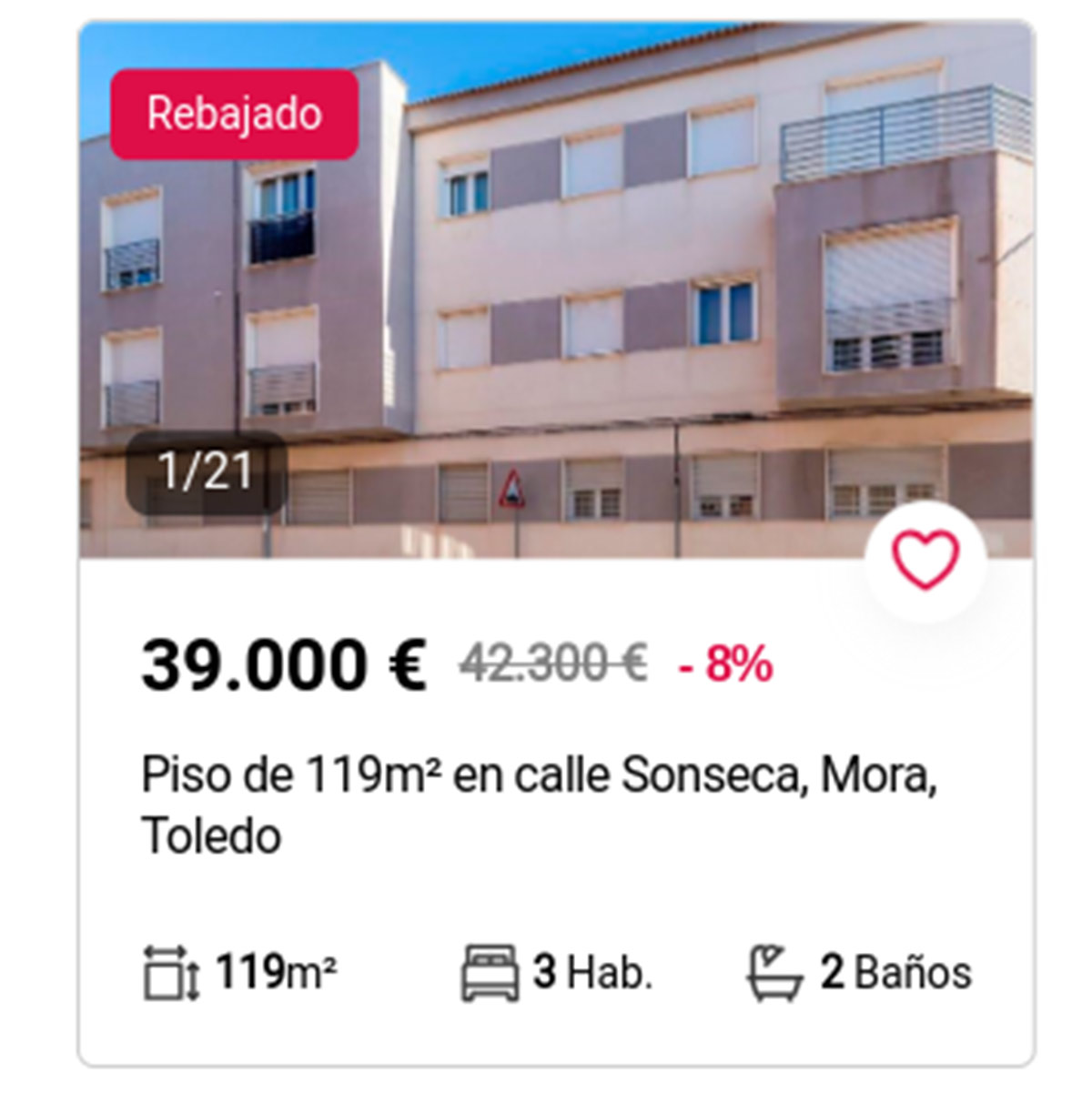 Piso nuevo Aliseda 39.000 euros