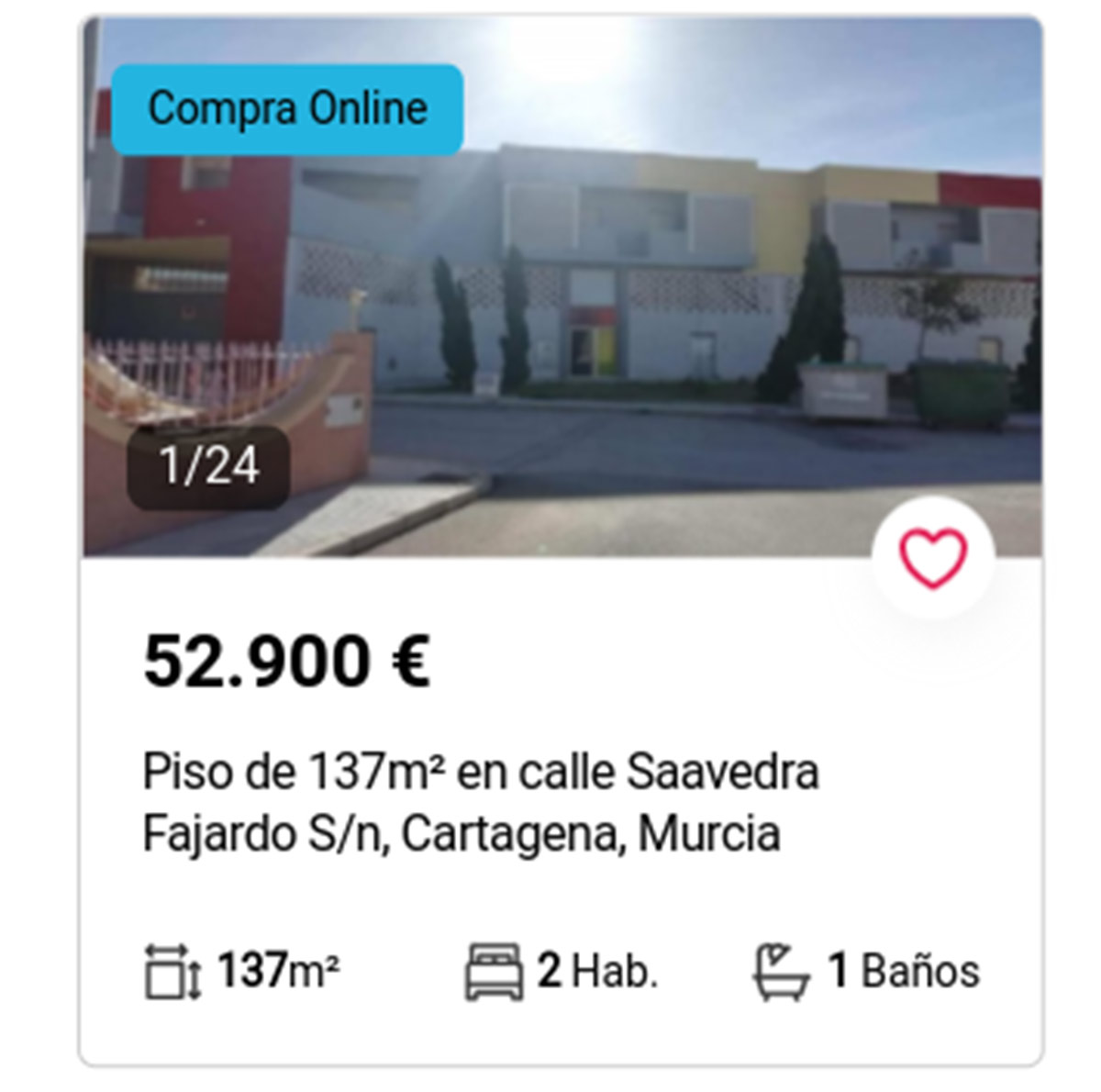 Piso nuevo Aliseda 52.000 euros