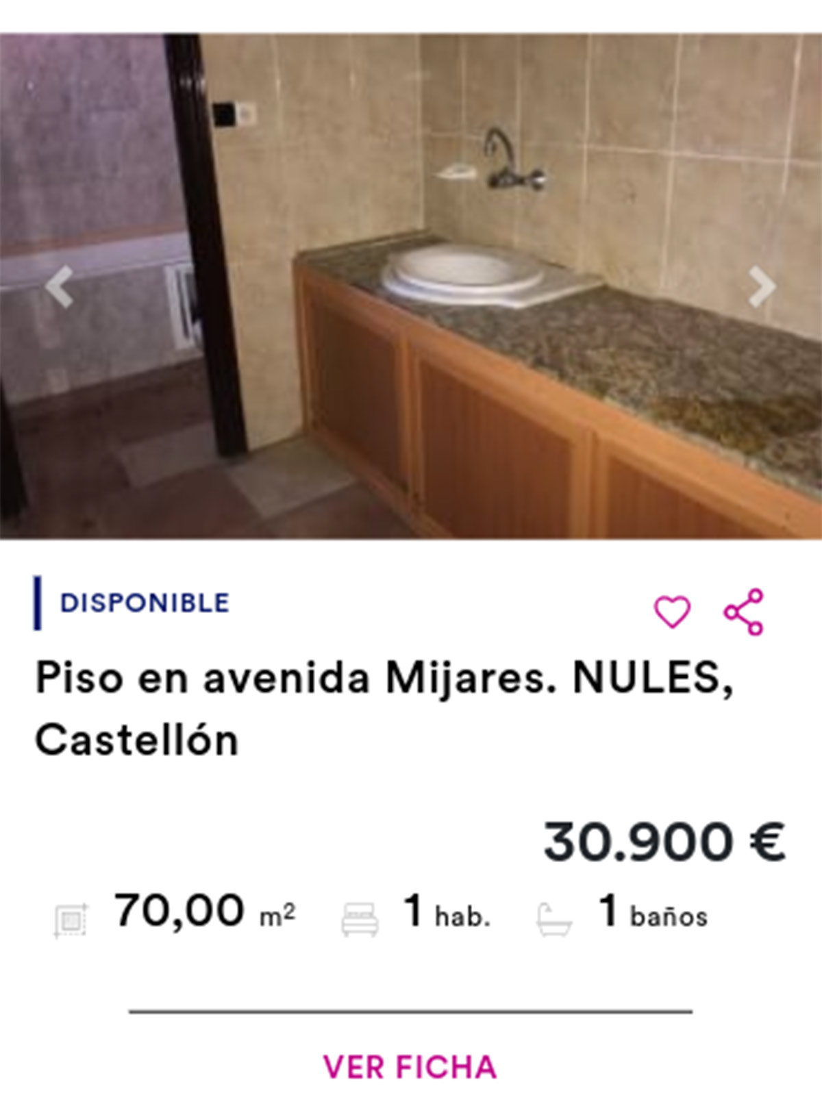 Piso de Cajamar por 30.900 euros