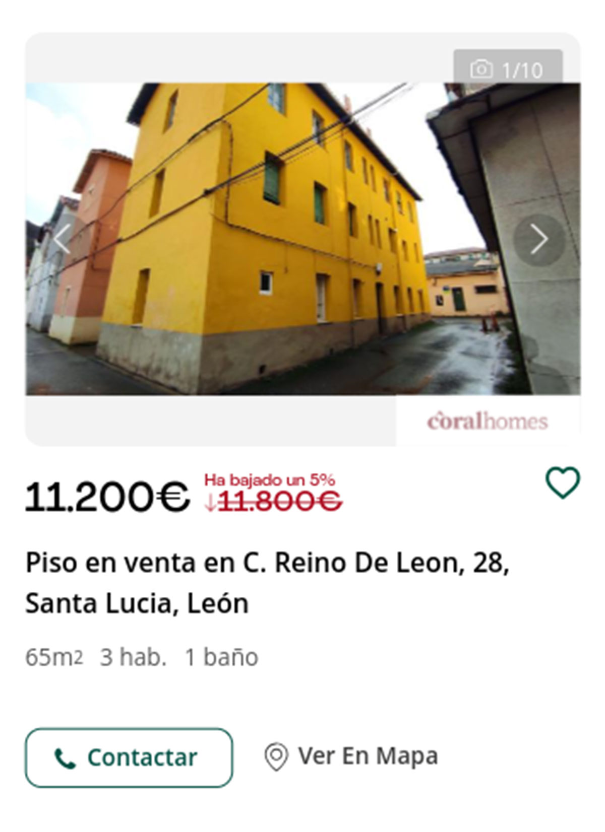 Piso en Servihabitat por 11.200 euros