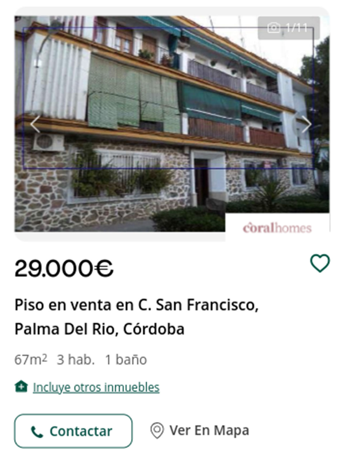 Piso en Servihabitat por 29.000 euros