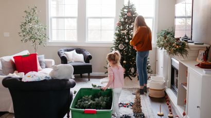 Quitar arbol Navidad