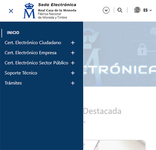 Certificado digital ciudadano