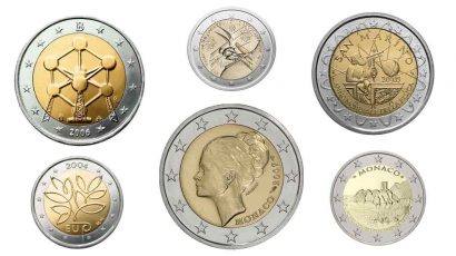 Estas son algunas de las monedas de 2 euros que más valor tienen y con las que es posible ganar hasta 2.750 euros por una única pieza.