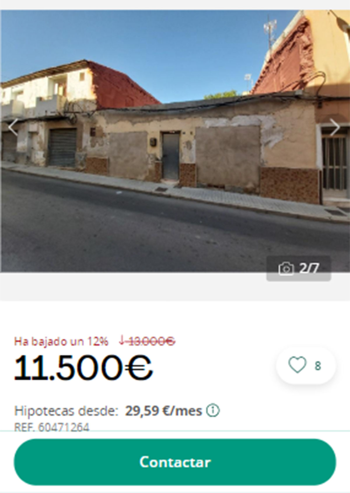 Piso en pueblos de Alicante por 11.500 euros