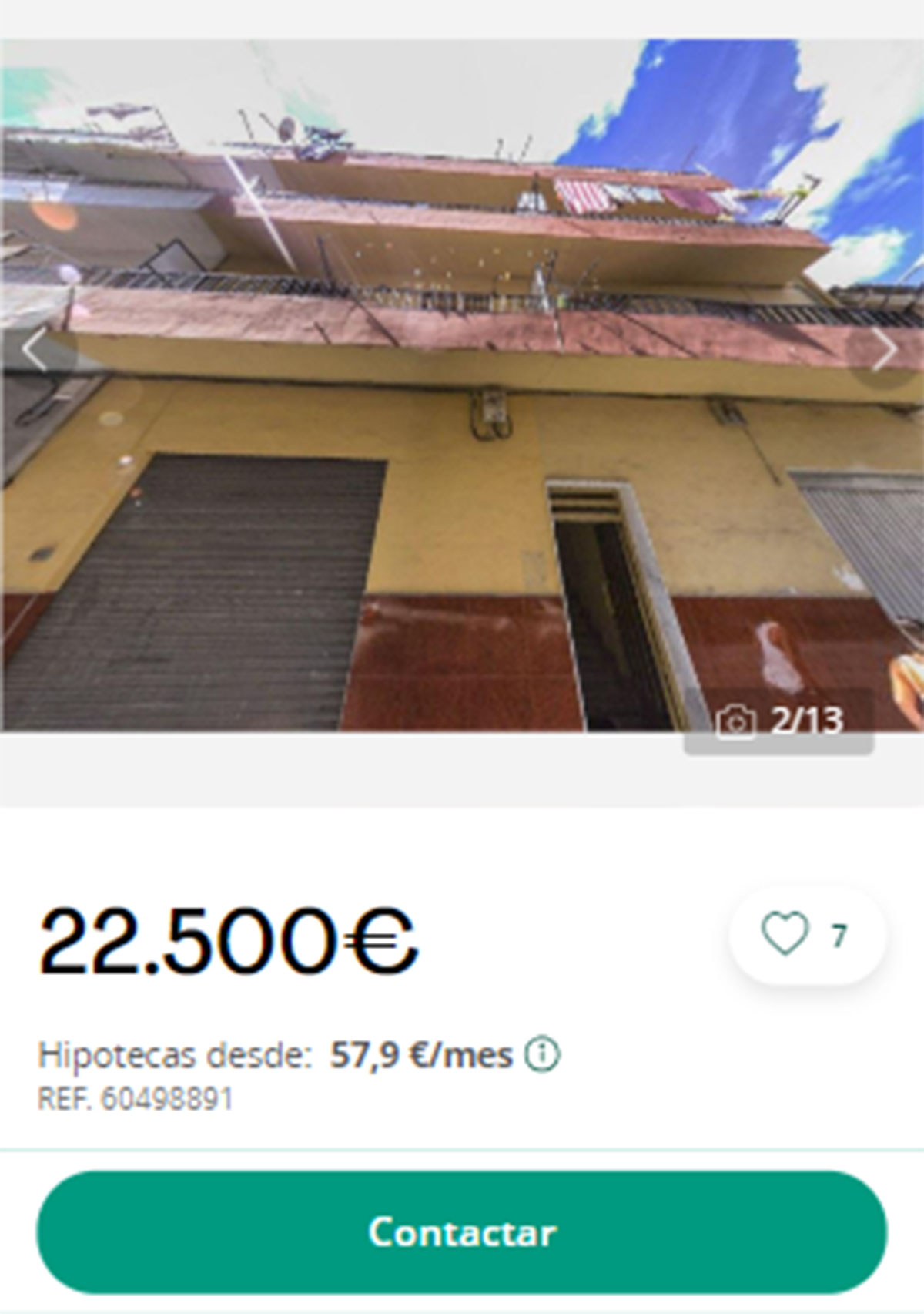 Piso en pueblos de Alicante por 22.500 euros