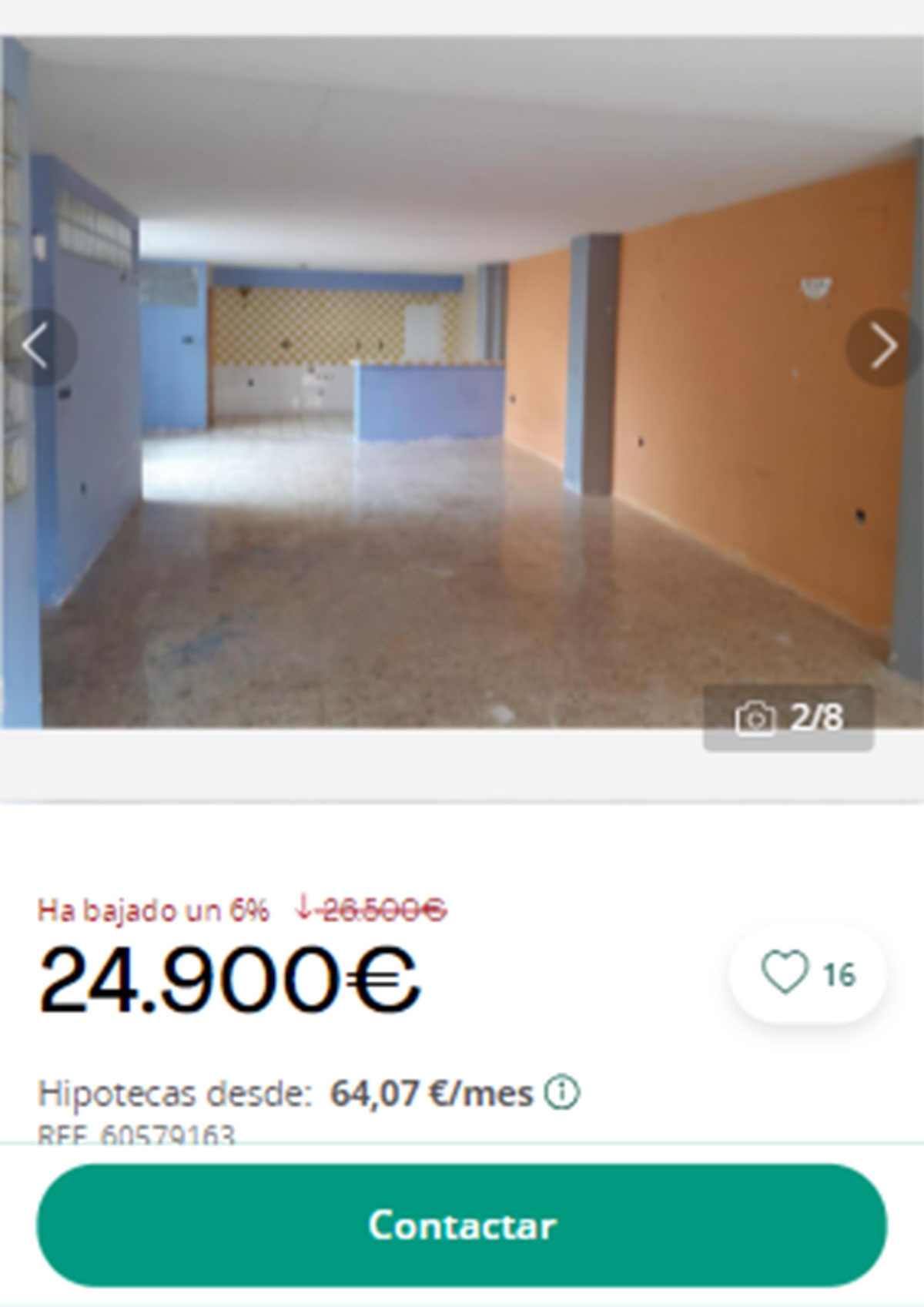 Piso en pueblos de Alicante por 24.900 euros
