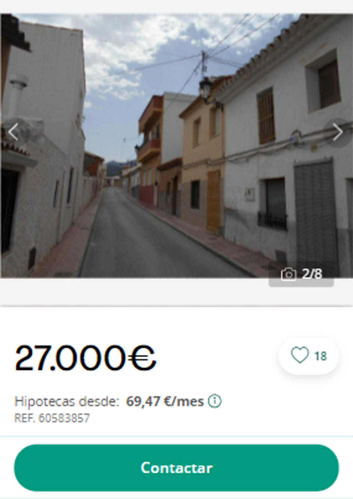 Piso en pueblos de Alicante por 27.000 euros
