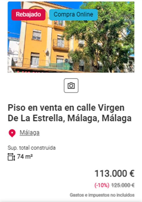 Piso a la venta en Aliseda por 113.000 euros
