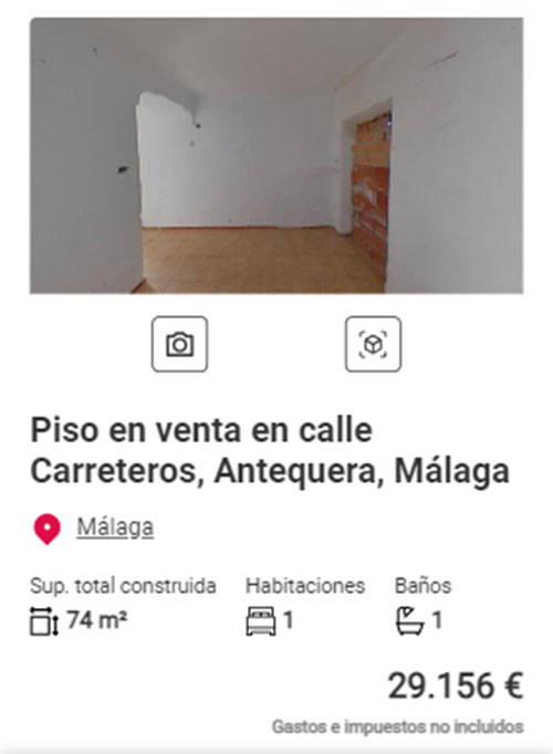 Piso a la venta en Aliseda por 29.000 euros