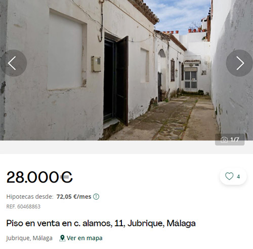 Piso en Málaga desde 28.000 euros