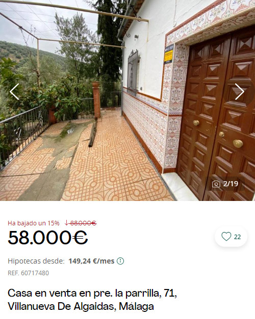 Piso en Málaga desde 58.000 euros