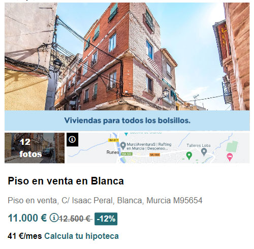 Piso en Solvia por 11.000 euros