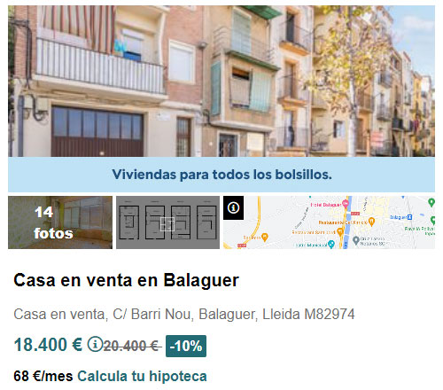 Piso en Solvia por 18.400 euros
