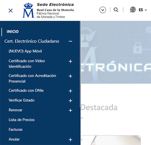 Renovar certificado