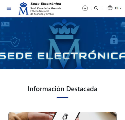 Sede electrónica certificado