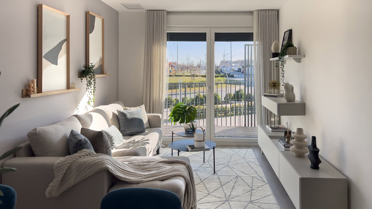 Terraza de la vivienda