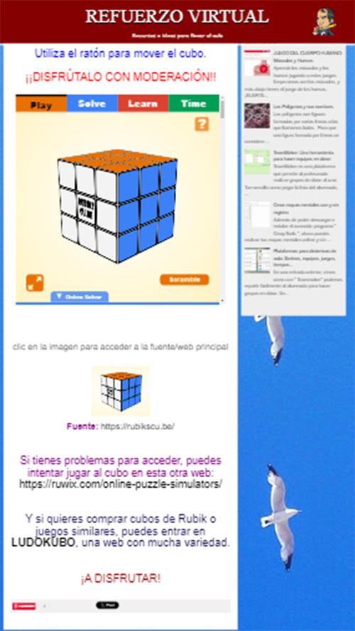 Cubo de Rubik online