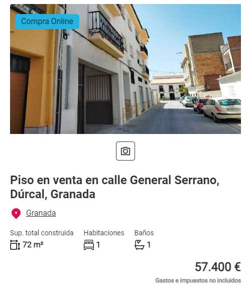 Piso en Aliseda por 57.400 euros