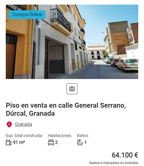 Piso en Aliseda por 64.000 euros