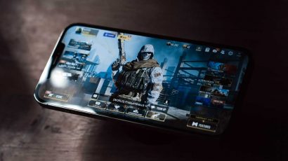 Call of Duty Warzone Mobile en un dispositivo iPhone.