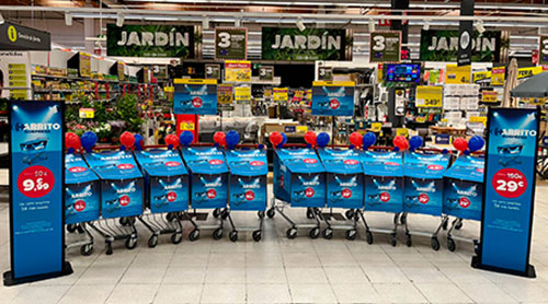 Carro sorpresa de Carrefour