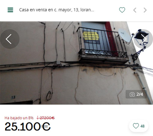 Casa cerca de Madrid por 25.100 euros