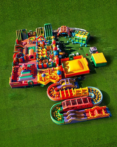 Vista aérea del parque