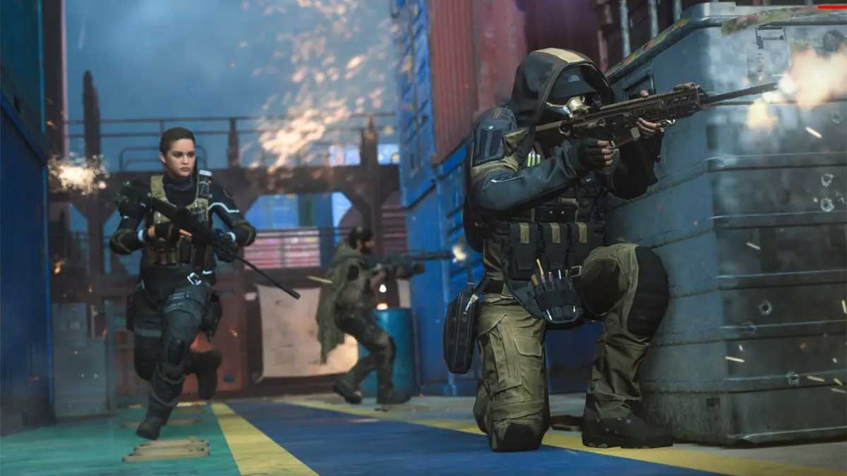 Imagen del gameplay de Call of Duty Warzone Mobile.