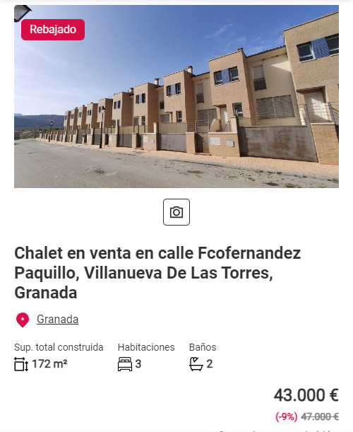 Pisos en Aliseda por 43.000 euros