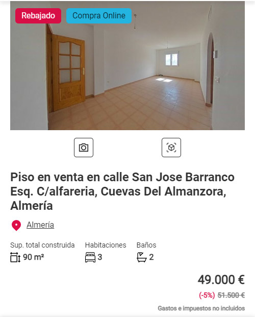 Pisos en Aliseda por 49.000 euros
