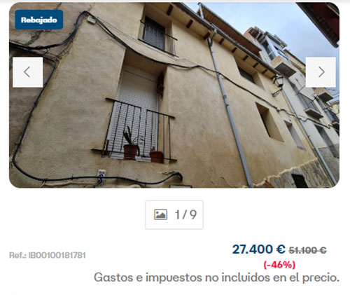 Piso con descuento en Diglo por 27.400 euros