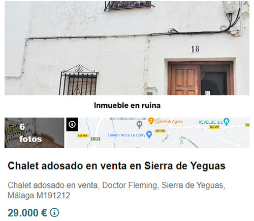 Casa en Málaga por 29.000 euros