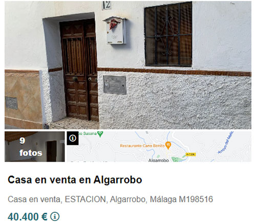 Casa en Málaga por 40.400 euros