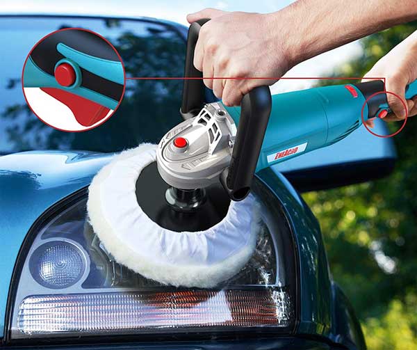 Pulidora coche.