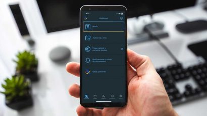 Trámites en la app de la Agencia Tributaria.