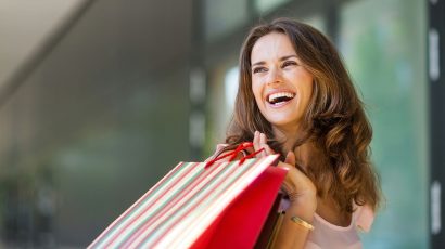 Mujer de compras