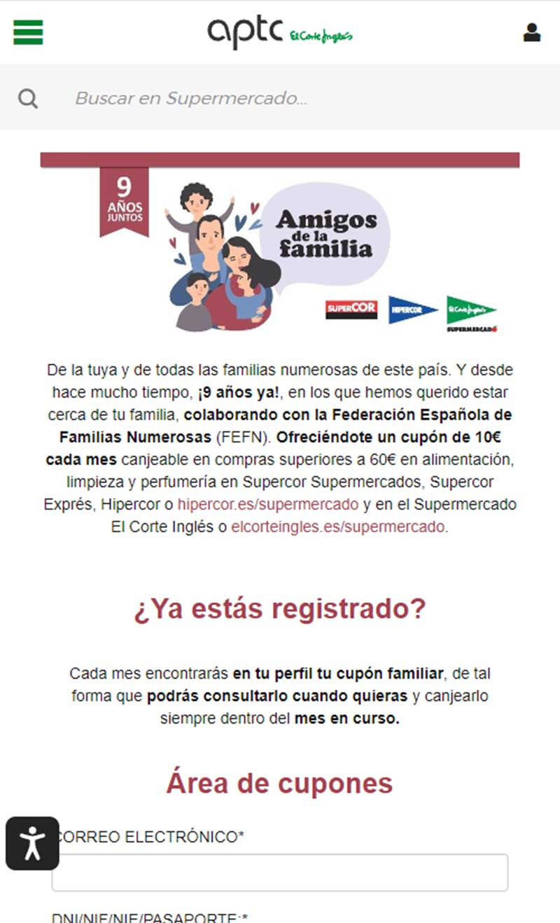 Descuento El Corte Inglés