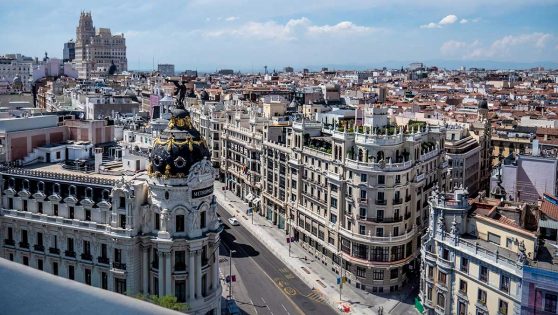 Vista de la ciudad de Madrid