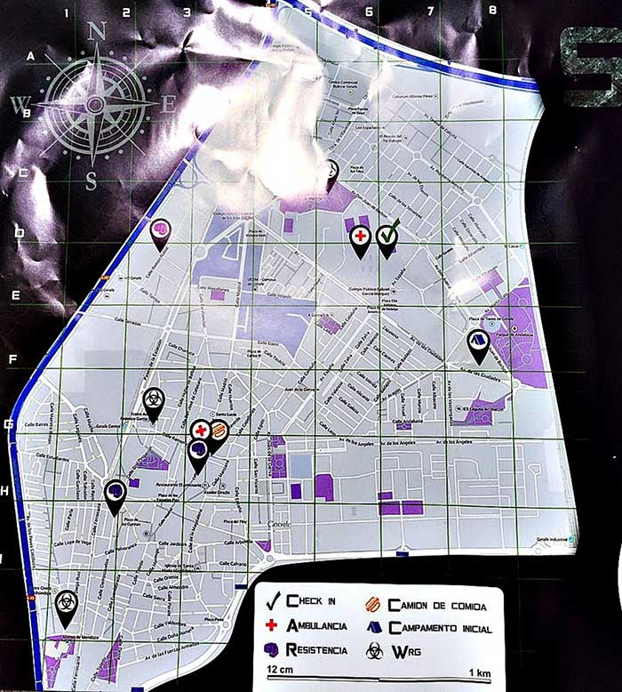 Mapa Survival Zombie.