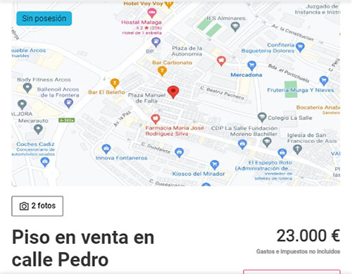 Piso en Aliseda por 23.000 euros